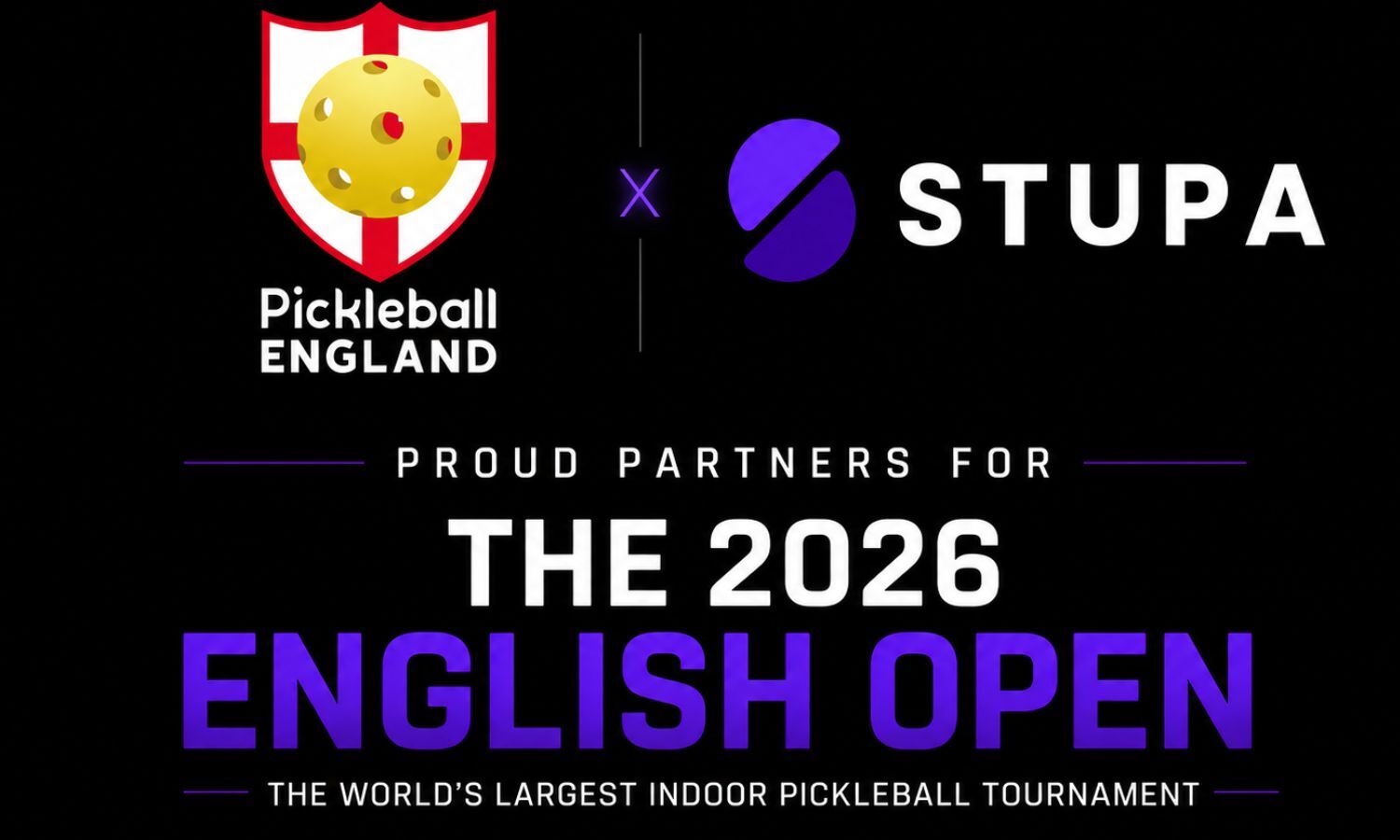 Stupa Sports broadens global footprint with multi-year Pickleball England partnership