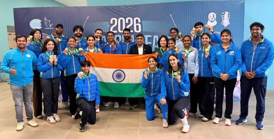 India tops medal tally at Commonwealth Fencing Championship India tops medal tally at Commonwealth Fencing Championship