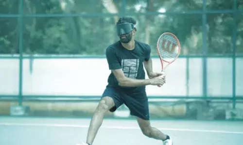 Blind Tennis