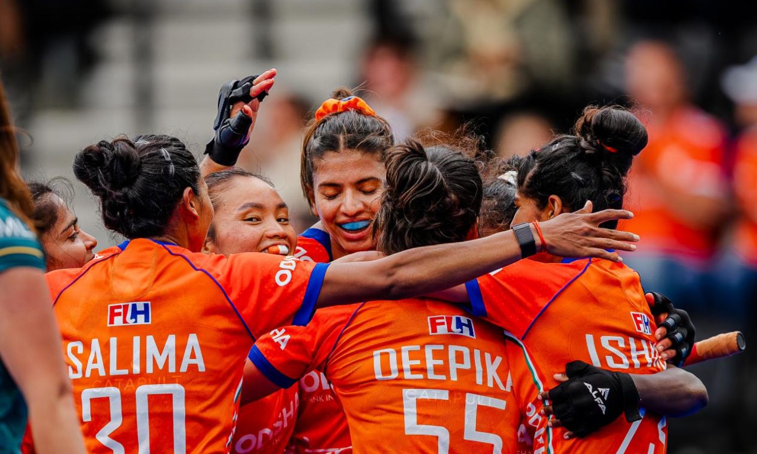 India thrash South Africa 6-1 for first win at FIH Women’s Hockey World Cup