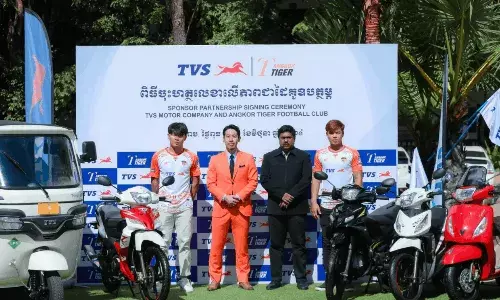 TVS Motor renews partnership with Angkor Tiger FC for 2026-27 season