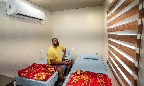 SAIs container simulator prepares Indian athletes for unusual Asian Games stay SAIs container simulator prepares Indian athletes for unusual Asian Games stay