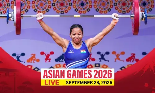 Asian Games 2026: Manu Baker finishes 5th; Mirabai Chanu wins silver – Highlights