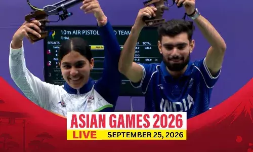 Asian Games 2026: Suruchi-Kamaljeet clinch gold; Baranica Elangovan wins Indias first-ever pole vault medal- Highlights