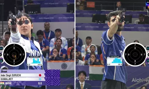 Asian Games 2026: Kamaljeet, Suruchi strike gold in 10m air pistol mixed team