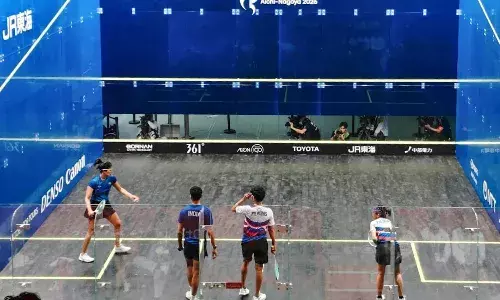 Asian Games 2026: India assure three squash medals as Anahat, Abhay, Joshna - Velavan advance