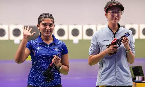 Esha Singh wins 25m pistol silver after five shoot-offs at Asian Games