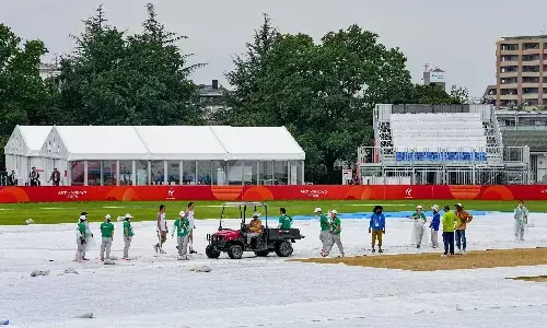India men enter Asian Games cricket semifinals after Afghanistan QF abandoned India men enter Asian Games cricket semifinals after Afghanistan QF abandoned
