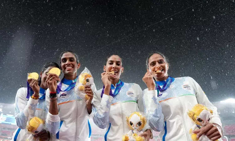 Many people asked when Poovamma will stop: 36-year-old wins third Asian Games relay gold