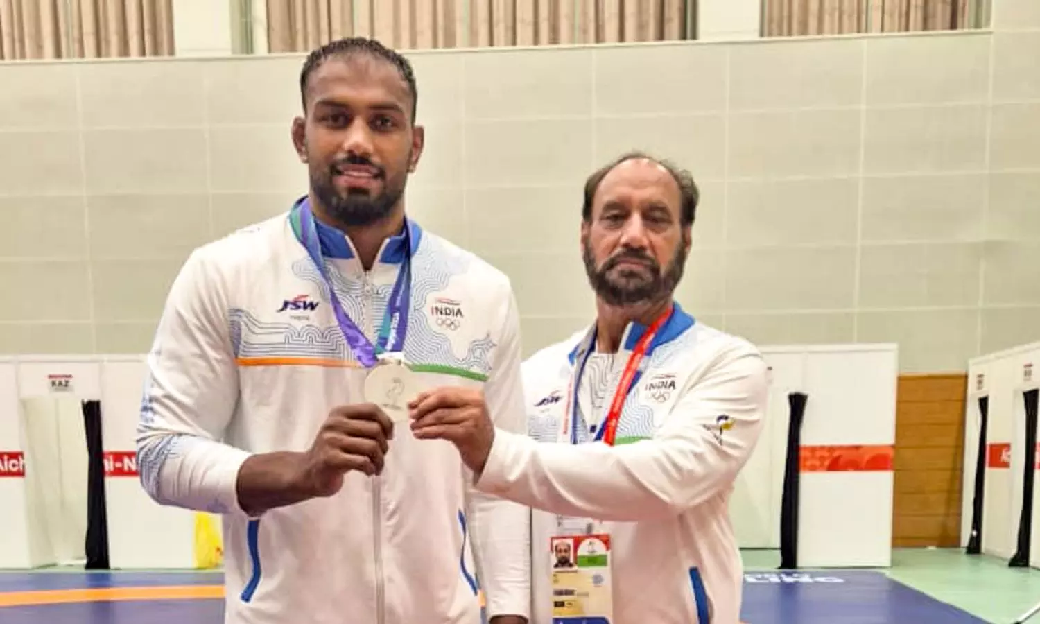 From selling milk at 15 to Asian Games silver: Nitesh Siwach’s journey From selling milk at 15 to Asian Games silver: Nitesh Siwach’s journey
