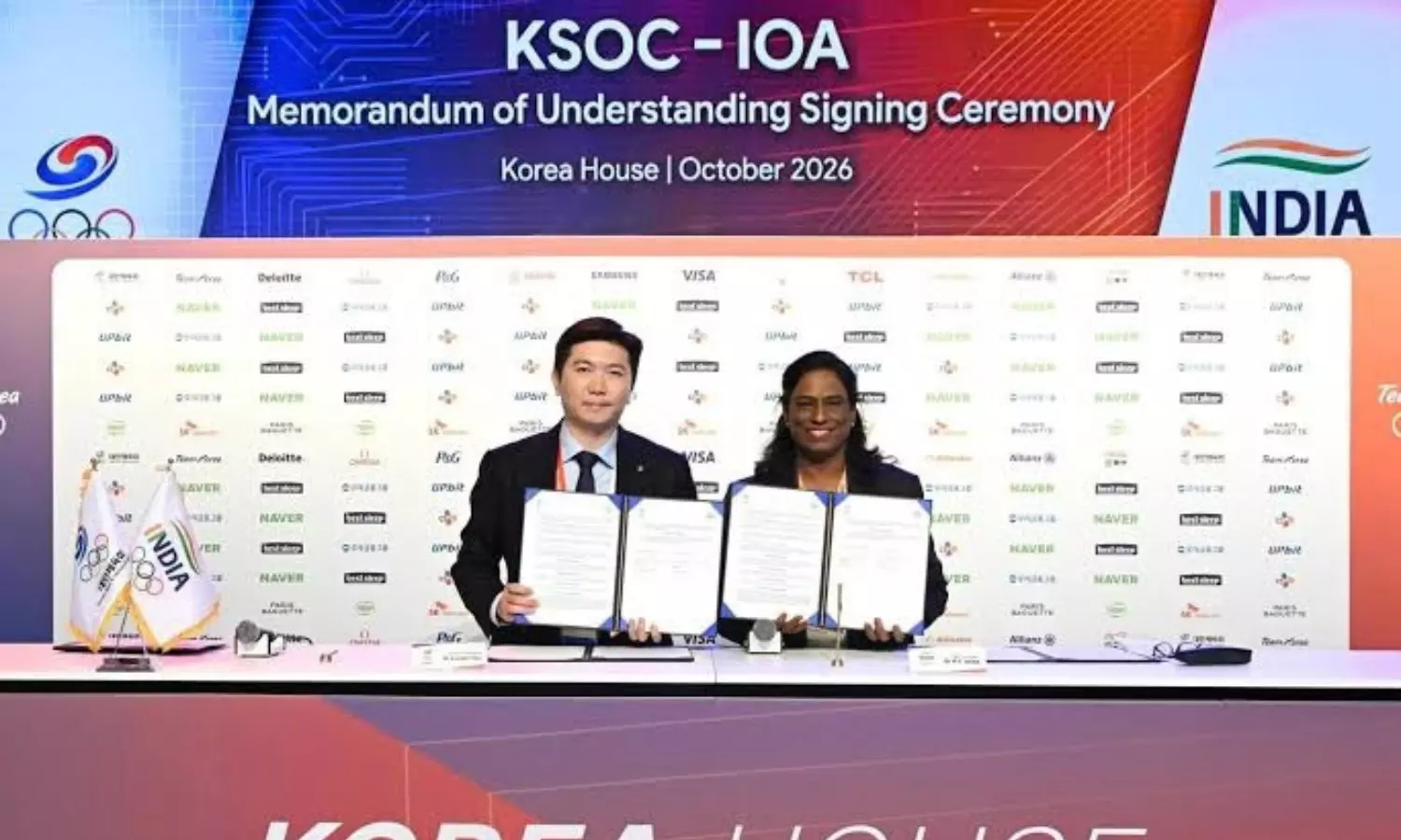IOA, Korea Olympic Committee sign MoU to expand sports cooperation IOA, Korea Olympic Committee sign MoU to expand sports cooperation