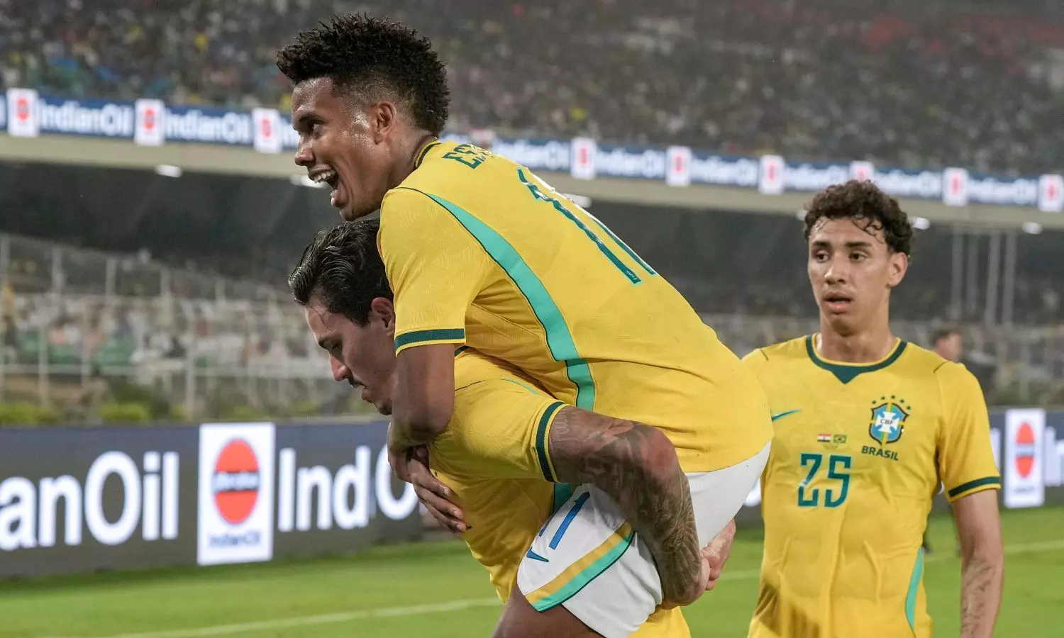 Brazil weather early India resistance to cruise to 4-0 win in Kolkata