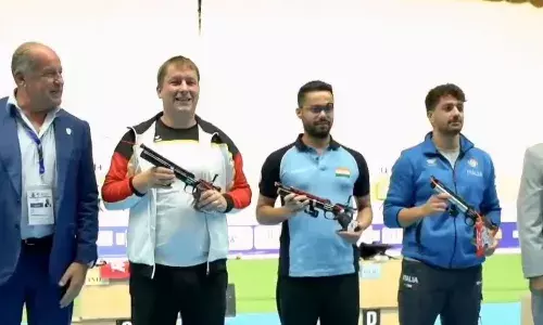 ISSF World Cup: Udhayveer Sidhu wins 10m air pistol gold in Cairo