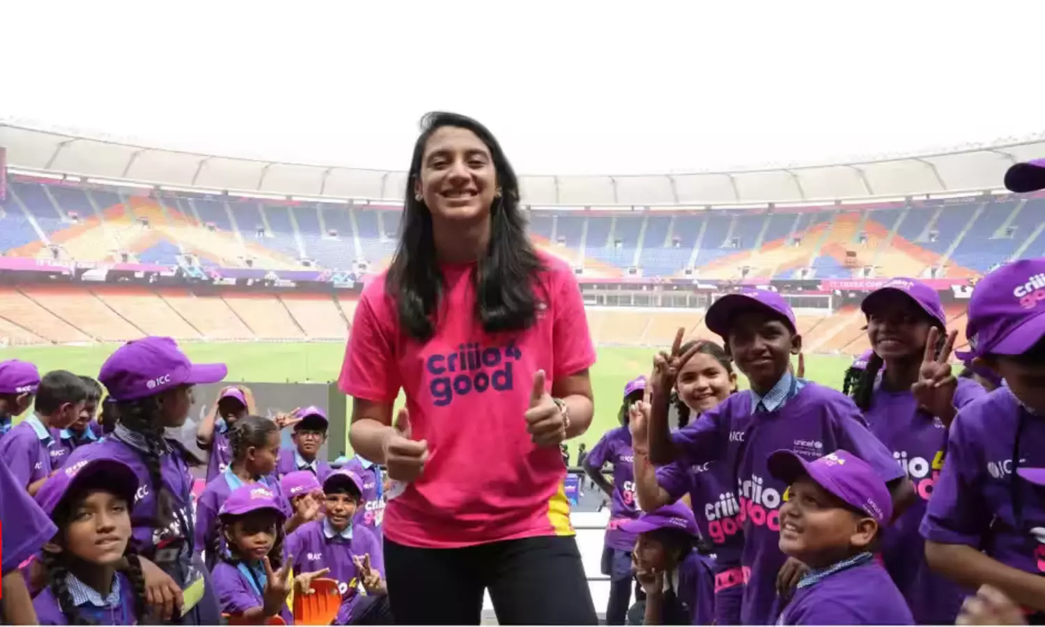 Smriti Mandhana joins UNICEF India as celebrity advocate Smriti Mandhana joins UNICEF India as celebrity advocate