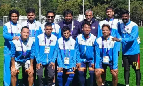 Asian Para Games 2026: Indian mens blind football team concede opener