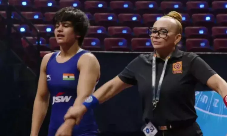 Wrestling U23 World Cships: Komal bags bronze in women’s 59kg