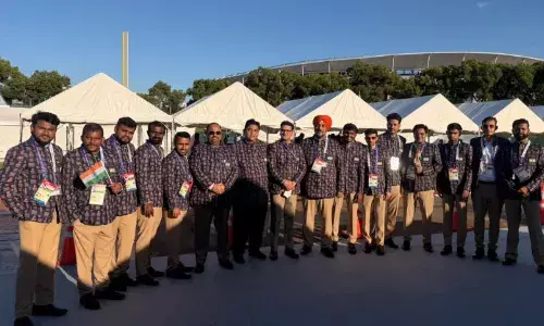 Asian Para Games: Indian athletes wear 5000 years of heritage at opening ceremony