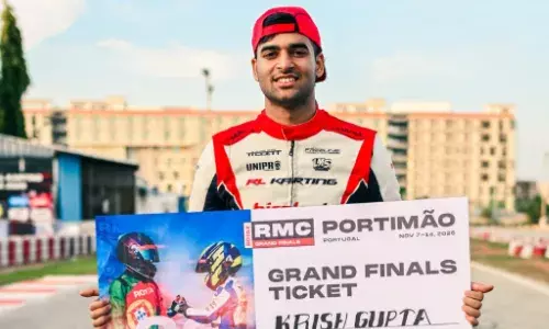 Krish Gupta crowned national karting champion