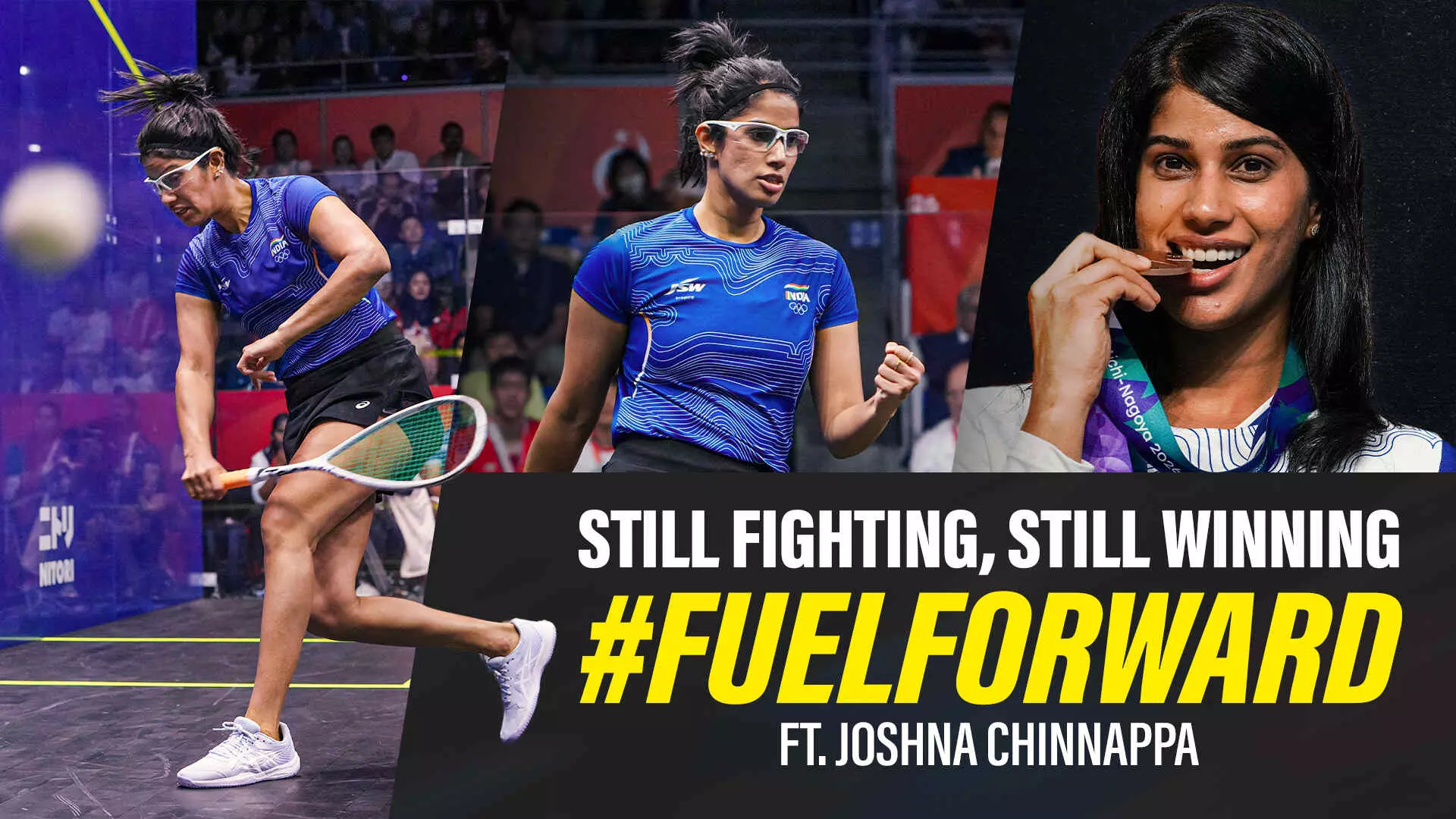 Watch: How Joshna Chinappa became the first Indian at seven straight Asian Games Watch: How Joshna Chinappa became the first Indian at seven straight Asian Games