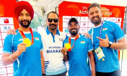 Harvinder Singh, Vijay Sundi win recurve mens doubles gold at Asian Para Games