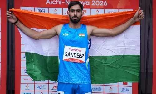 Sandeep, Haney break world records to win gold at Asian Para Games