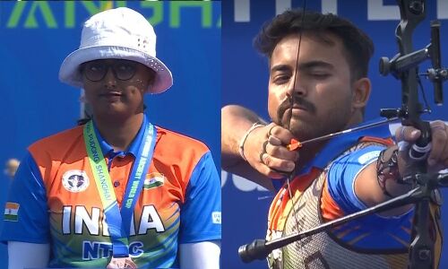 Shanghai Archery World Cup: Deepika Kumari, Parth Salunkhe win bronze medals