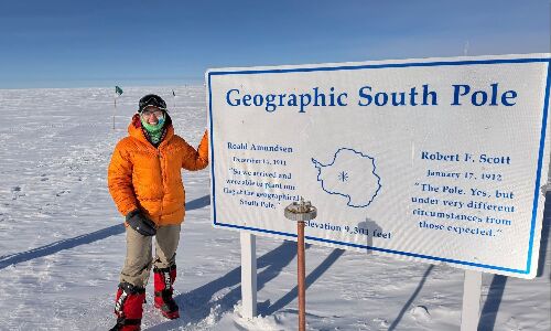 Kaamya Karthikeyan becomes second youngest woman to ski to the South Pole