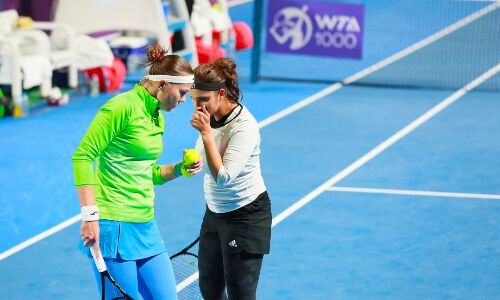 Sania Mirza/ Lucie Hradecka sail into quarterfinals of  WTA 500 Charleston Open