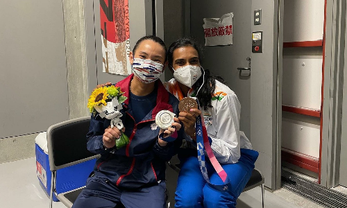 PV Sindhu repeats her sporting spirit at Tokyo Olympics on Friendship Day