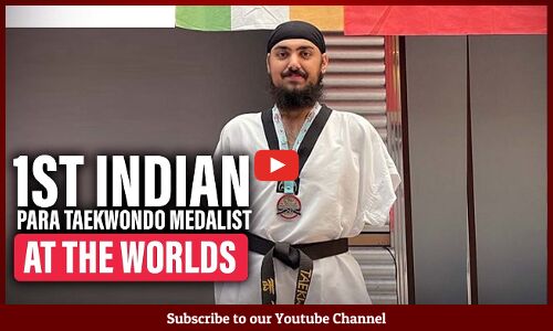 First athlete from Jammu & Kashmir to win a World Championship medal