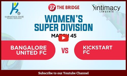 WATCH LIVE: Kickstart FC and Bangalore United FC go head to head for an IWL slot
