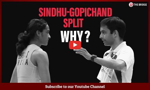 Why did Sindhu and Gopichand split?