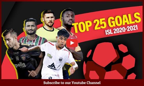 Watch: Top 25 Goals from ISL 2020-21 Ft. Krishna, Hooper, Chhetri