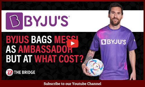 Byjus: 2500 people OUT Lionel Messi IN!