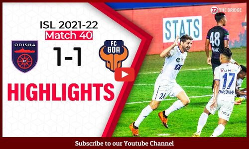 WATCH: Odisha FCs 1-1 stalemate against FC Goa in Indian Super League