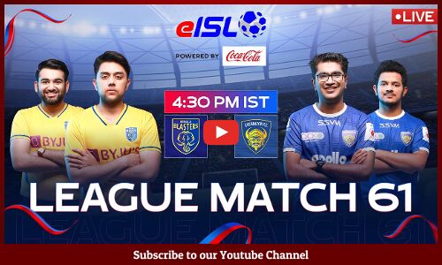 eISL 2021-22 LIVE: Kerala Blasters FC vs Chennaiyin FC