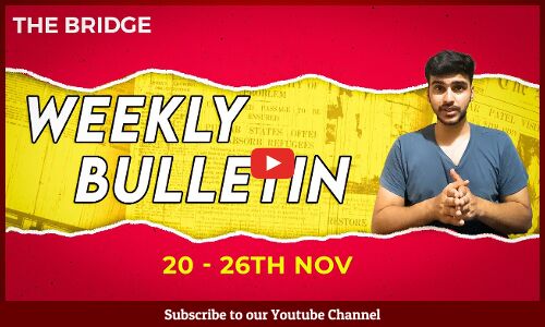 The Bridge Weekly| Hot Happenings: 20-26th November