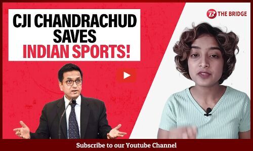 CJI ChandraChud saves Indian Sports!