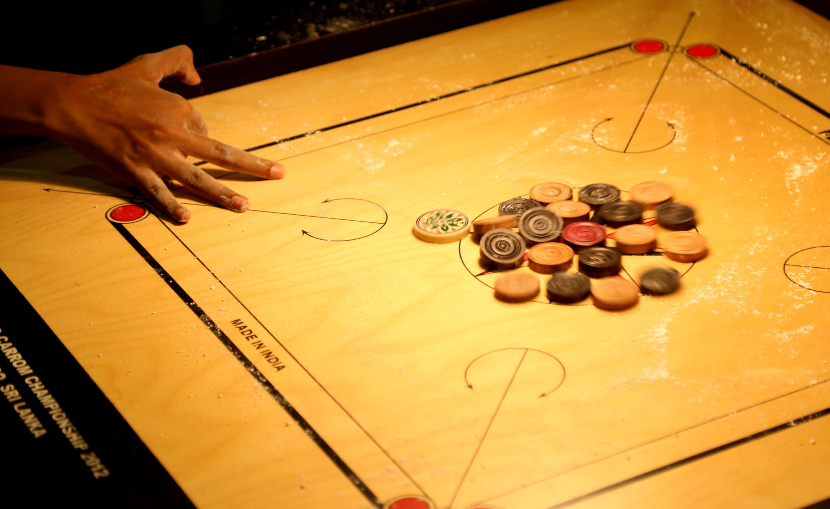 Only Passion Keeps Carrom Going In India
