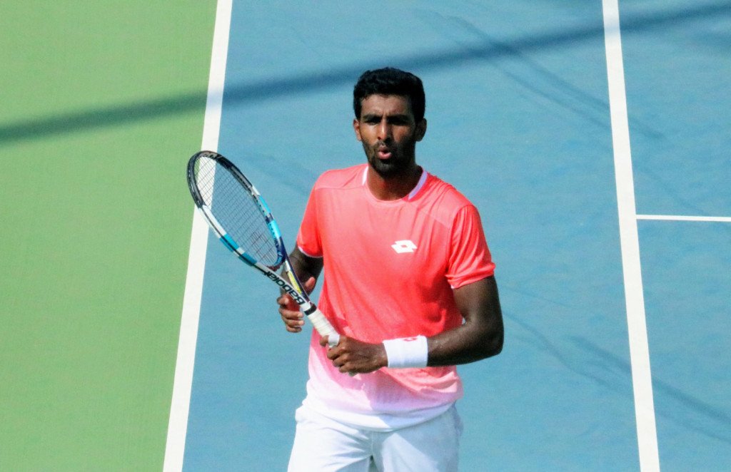 प्रजनेश इंडियन वेल्स के दूसरे राउंड में प्रजनेश इंडियन वेल्स के दूसरे राउंड में