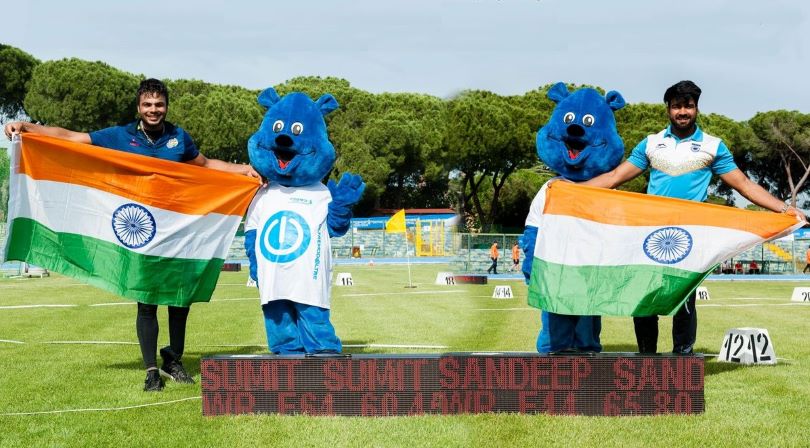 वर्ल्ड पैरा एथलेटिक्स ग्रैंड प्रिक्स: संदीप और सुमित ने जेवलिन थ्रो में विश्व रिकॉर्ड बनाये