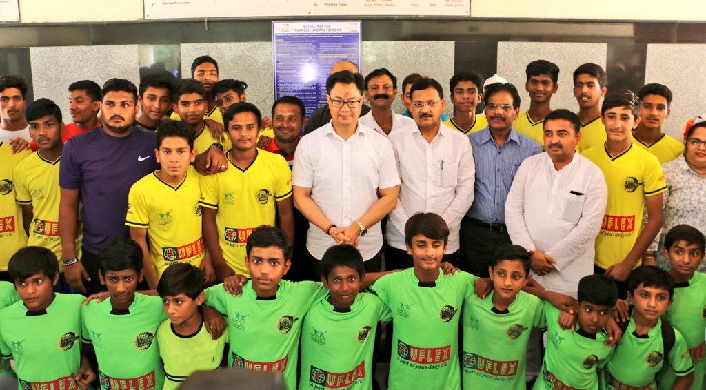 गुजरात साई कैंपस को पैरा खिलाड़ियों के लिए मिलेगा सेंटर - खेल मंत्री किरण रिजिजू गुजरात साई कैंपस को पैरा खिलाड़ियों के लिए मिलेगा सेंटर - खेल मंत्री किरण रिजिजू