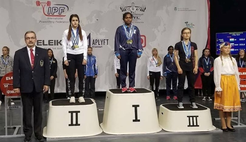 वर्ल्ड यूनिवर्सिटी पावरलिफ्टिंग कप: अनीता जोसेफ ने जीता स्वर्ण वर्ल्ड यूनिवर्सिटी पावरलिफ्टिंग कप: अनीता जोसेफ ने जीता स्वर्ण