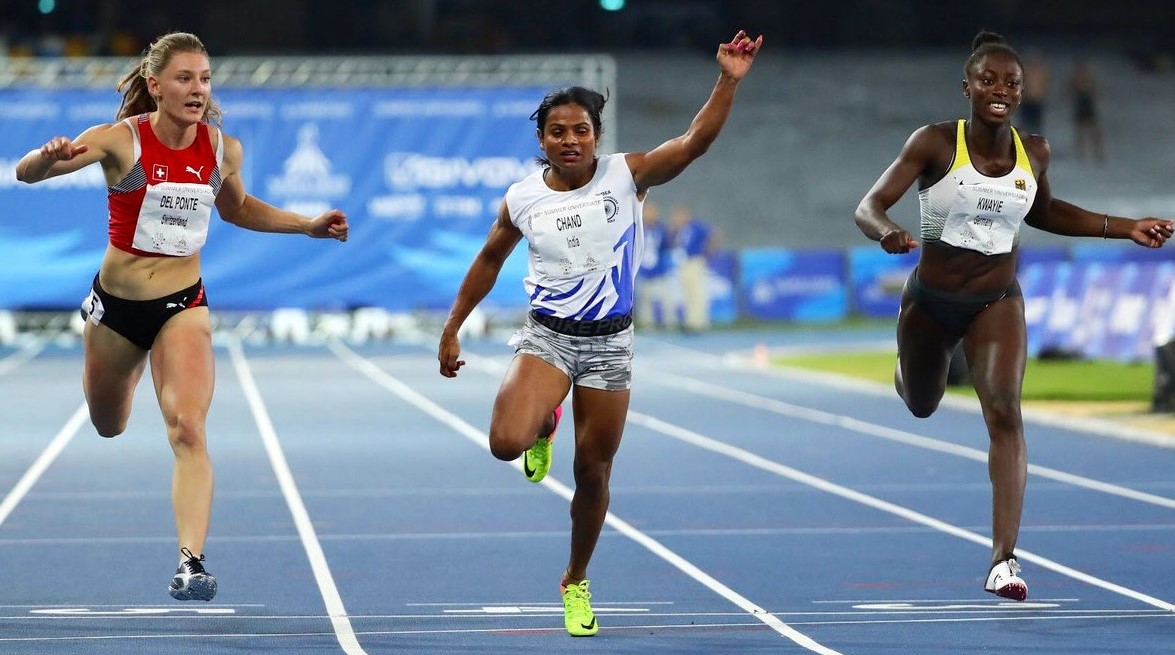 वर्ल्ड यूनिवर्सिटी गेम्स 2019: दुती चंद ने जीता भारत का पहला स्वर्ण