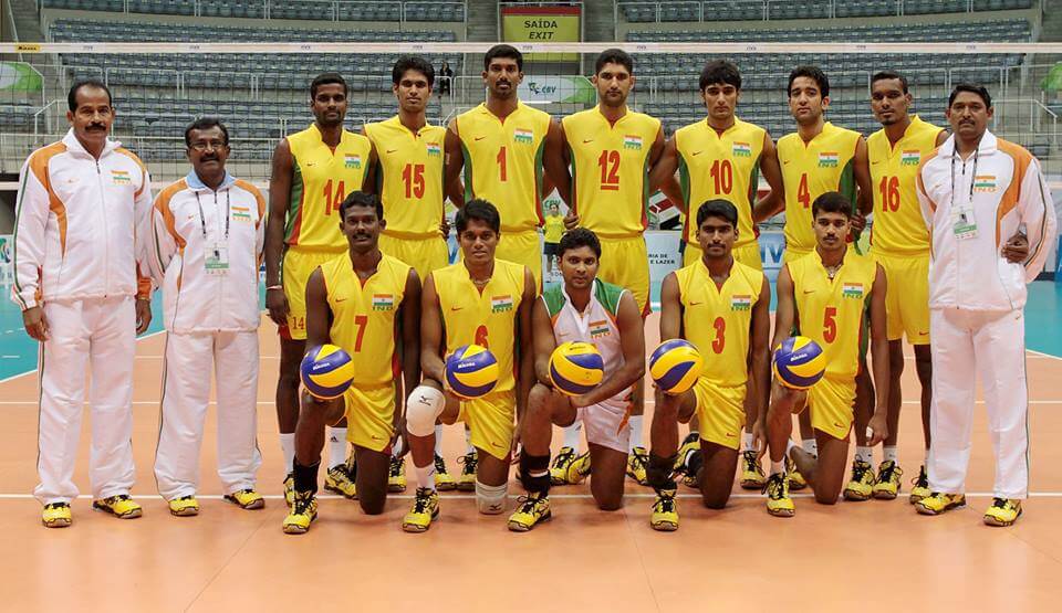 Indian men's volleyball team