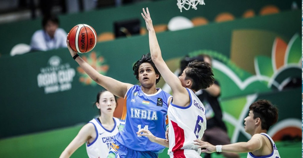 India started well with Shireen tapping into her inner Dirk Nowitzki 
