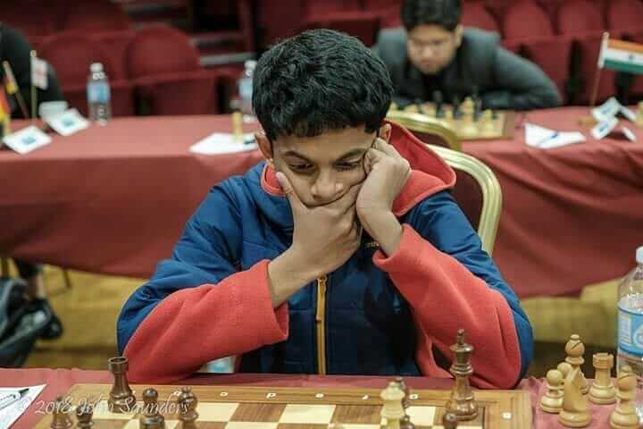  Nihal Sarin is a 15-year-old Indian Chess Grandmaster with a FIDE rating of 2610 (Credit: John Saunders)