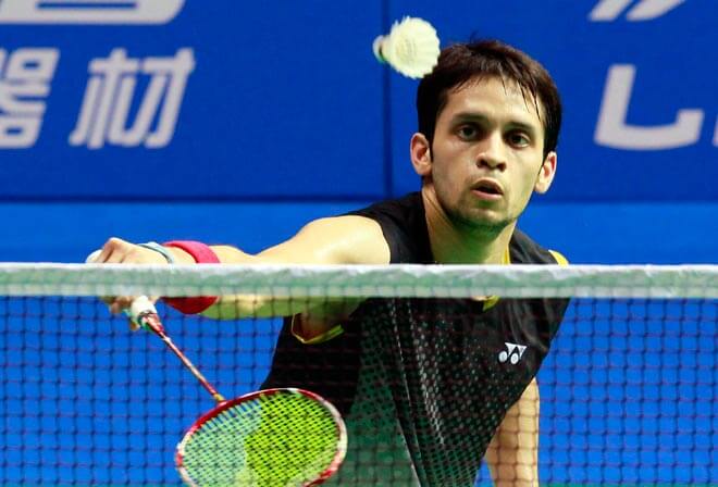  Parupalli Kashyap entered the quarters of China Open in 2012 