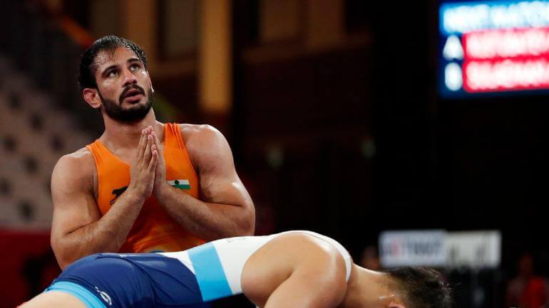  Harpreet Singh won a silver at the Asian World Championship in 2019