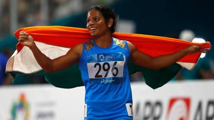 Dutee Chand's recent success came at the 2019 Summer Universiade in Napoli, where she bagged a gold medal in 100m race 